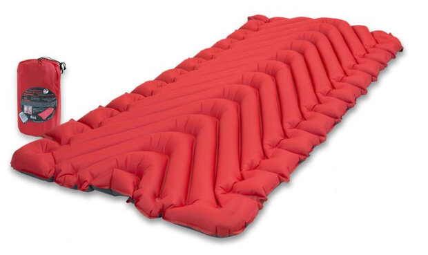 slaapmat Insulated Static V Luxe eenpersoons 193 cm rood