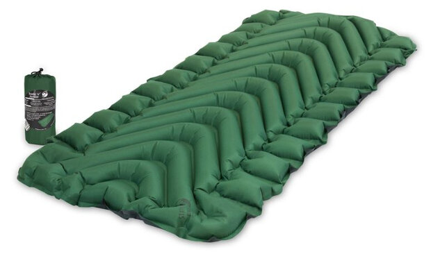 slaapmat Static V Short junior 127 x 58 cm groen