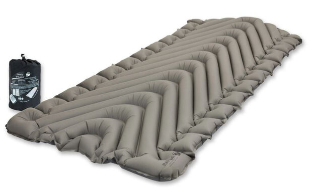 slaapmat Static V Luxe eenpersoons 193 cm grijs