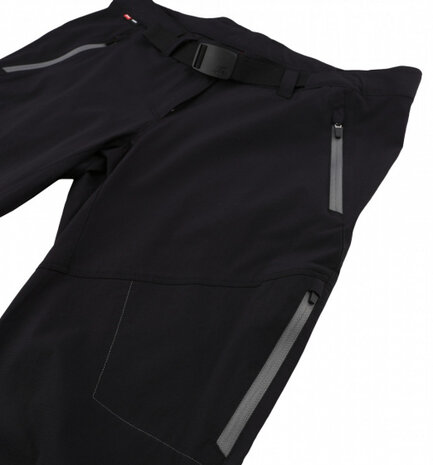 outdoorbroek Haita dames polyamide/elastaan zwart mt 38