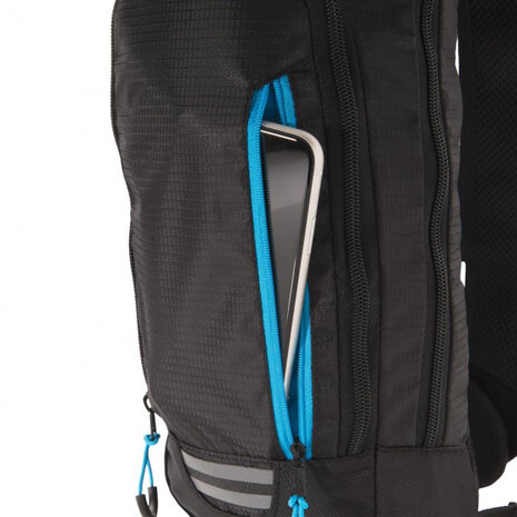 backpack Explorer small PE zwart 7L