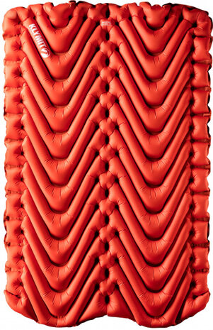 slaapmat Insulated Double V tweepersoons 188 cm oranje