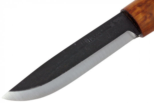 zakmes 22 cm hout/RVS zilver/bruin