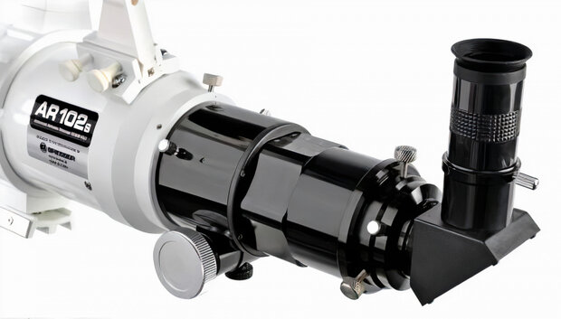 telescoop Messier AR-102S/600 Exos2/EQ-5 aluminium wit