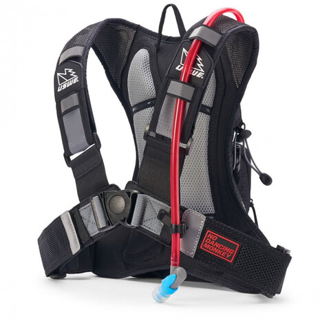 drinkrugzak Airborne 3 L polyester zwart/grijs