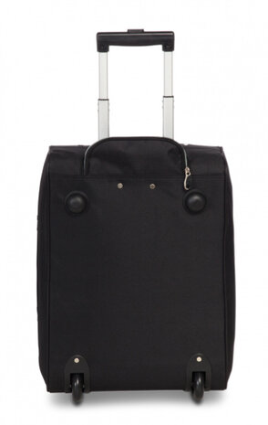 handbagagetrolley 35 liter softcase zwart
