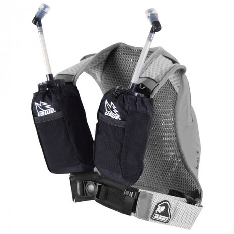 borstzak voor harnas 17 cm polyester zwart