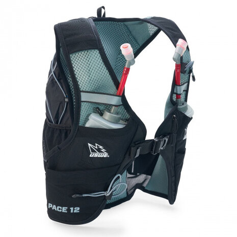 rugzak Pace 12 L 82-92cm polyester zwart