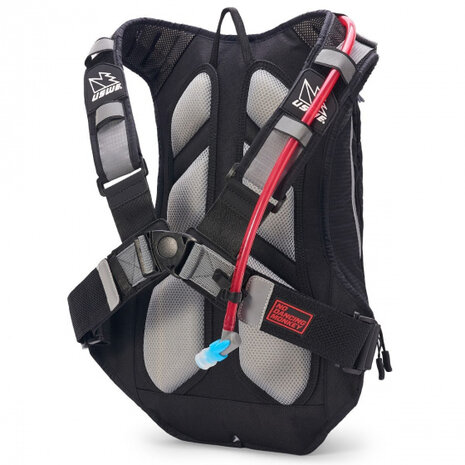 drinkrugzak Airborne 15 L polyester zwart/grijs