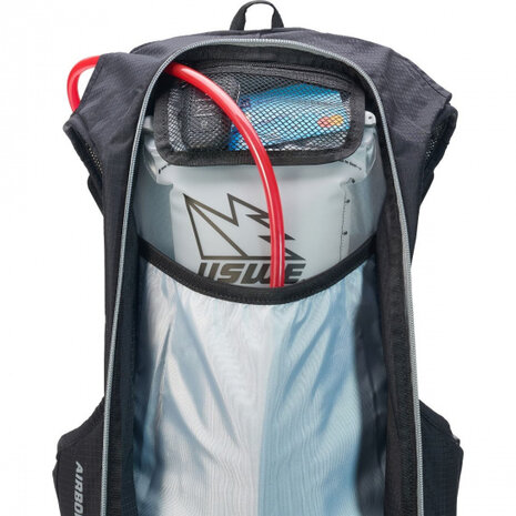 drinkrugzak Airborne 15 L polyester zwart/grijs