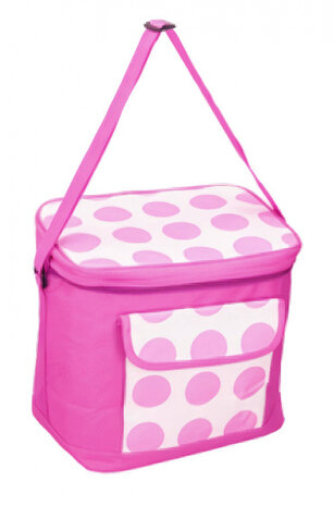 koeltas 30 x 20 cm 18 liter roze