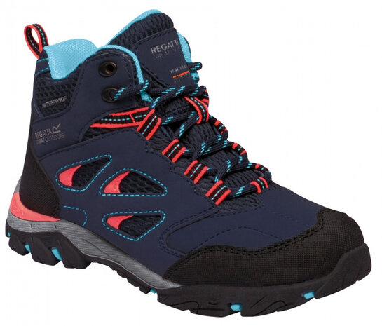 wandelschoen Holcombe junior marineblauw maat 30