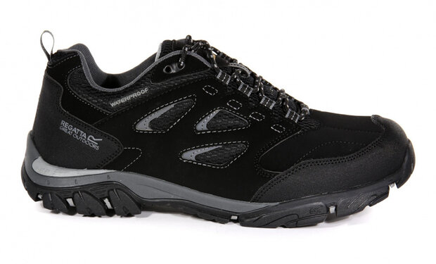 lage wandelschoenen Holcombe IEP heren zwart/ grijs mt 42