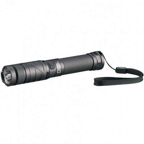 zaklamp Iluminos led USB 800 lm 15 cm zwart