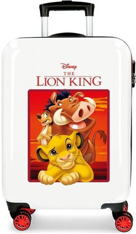 handbagagetrolley The Lion King 33 liter hardcase  wit