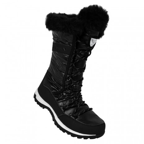 snowboots Kardrona II dames polyester zwart maat 40