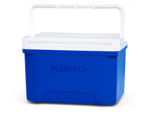 koelbox Laguna 9 Blue 8 liter polyethyleen blauw/wit