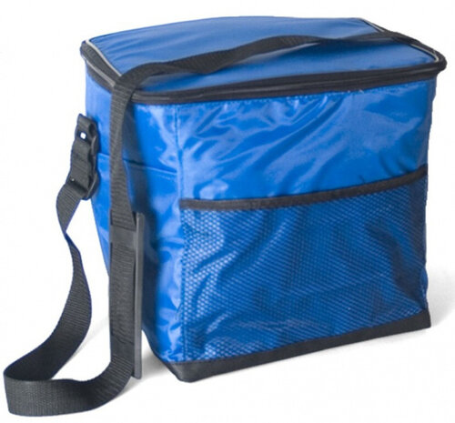 koeltas Sally 27 cm 15 liter polyester donkerblauw