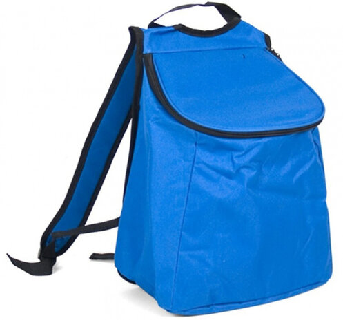 koeltas 34 x 19 x 30 cm 19 liter polyester blauw