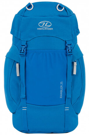 rugzak Rambler 56 cm 25 liter polyester blauw