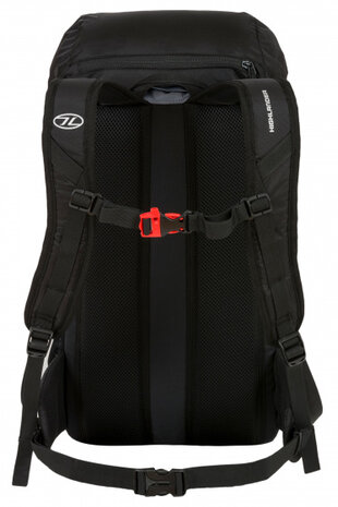 rugzak Trail 47 cm 30 liter nylon zwart