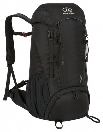 rugzak Trail 47 cm 40 liter nylon zwart