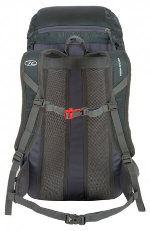 rugzak Trail 47 cm 40 liter nylon donkergrijs