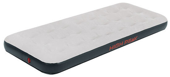 luchtbed 1-persoons 185 x 74 cm PVC grijs