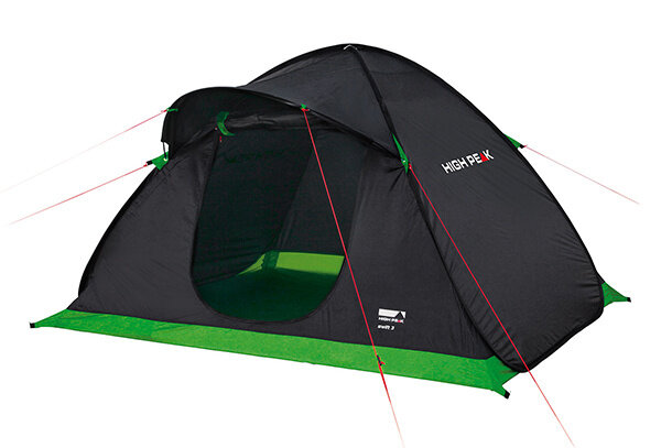 pop-up tent Swift 3-persoons 210 x 180 x 130 cm zwart