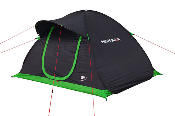 pop-up tent Swift 3-persoons 210 x 180 x 130 cm zwart