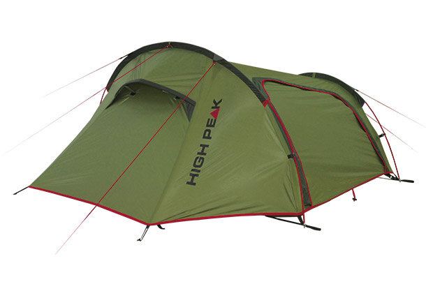 tunneltent Sparrow 2-persoons 260 x 200 x 90 cm groen