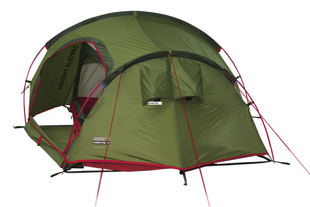 tunneltent Sparrow 2-persoons 260 x 200 x 90 cm groen
