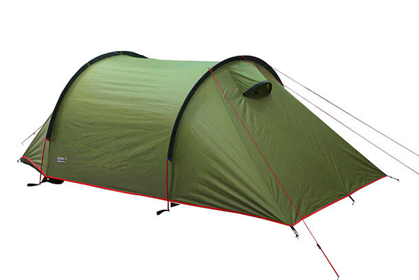 tunneltent Kite 2-persoons 330 x 140 x 90 cm groen