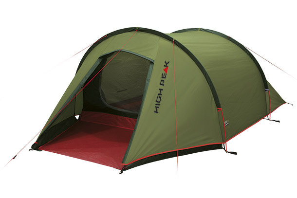tunneltent Kite 2-persoons 330 x 140 x 90 cm groen