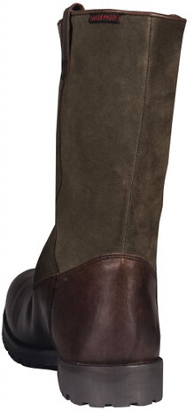 outdoorlaarzen Cornwall unisex kort bruin/groen maat 42