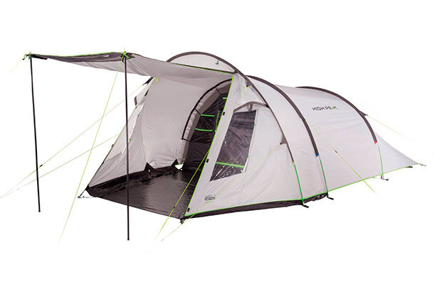 familietent Sorrent 4-persoons 420 x 230 cm grijs