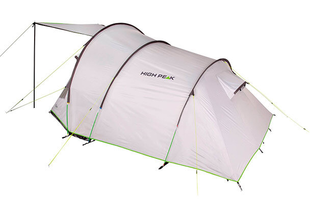 familietent Sorrent 4-persoons 420 x 230 cm grijs
