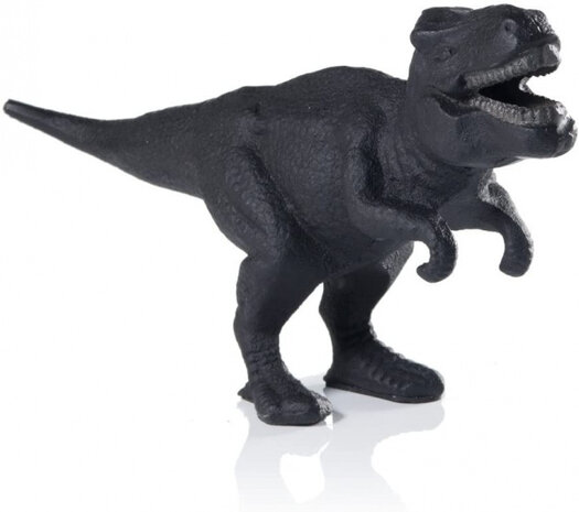 flesopener Dinosaurus 12,7 x 20,3 cm gietijzer zwart