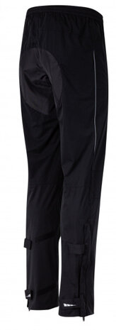 fietsregenbroek Jackson polyester zwart maat L
