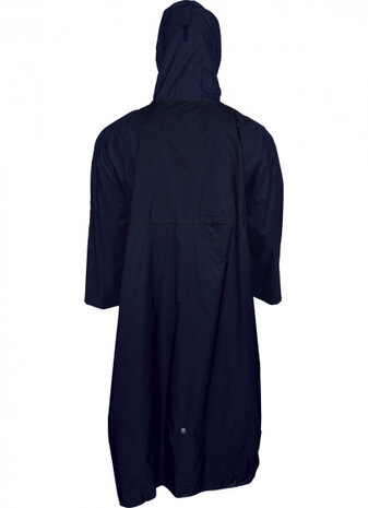 regenponcho Arosa polyamide blauw maat M/L