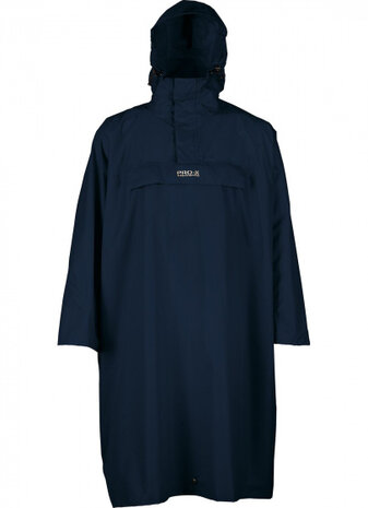 regenponcho High Peak polyester navy maat M/L