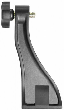 statiefadapter 6 x 4 cm zwart