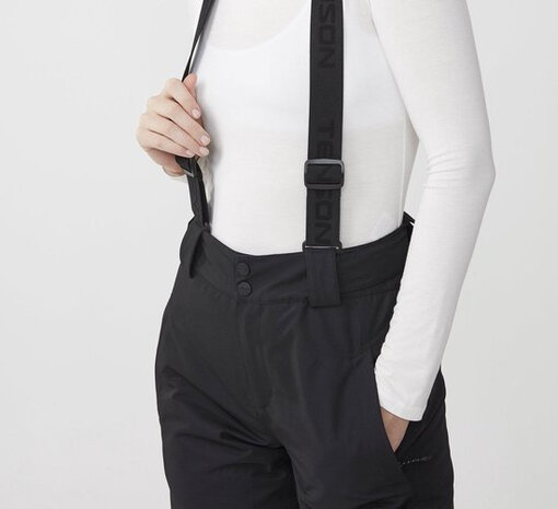 ski-/snowboardbroek Ruby dames polyester zwart maat 42