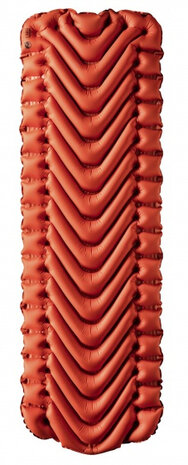 slaapmat Insulated Static V 183 x 58 cm rood/grijs