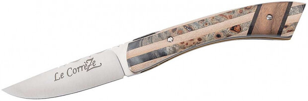 zakmes Le Correze 19,7 cm RVS/hout bruin