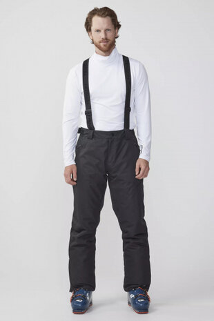 skibroek Cohen heren polyester donkergrijs maat XL