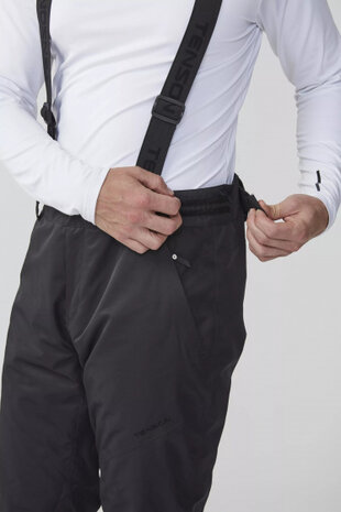 skibroek Cohen heren polyester donkergrijs maat XL