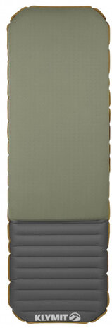 slaapmat Klymaloft 183 x 58 cm polyester groen/zwart