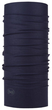 nekwarmer Original polyester donkerblauw one-size