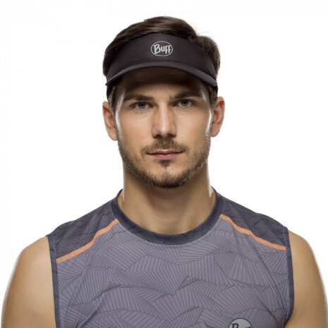 pet Visor R-Solid polyester zwart one-size